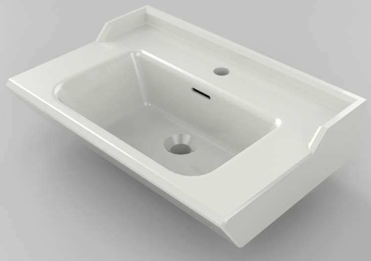 3D Sinks - Countersunk Washbasin - Svedbergs - 9635 - ACCA...