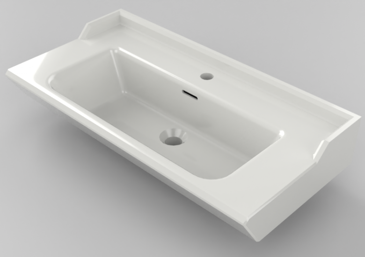 3D Sinks - Countersunk Washbasin - Svedbergs - 9835 - ACCA...