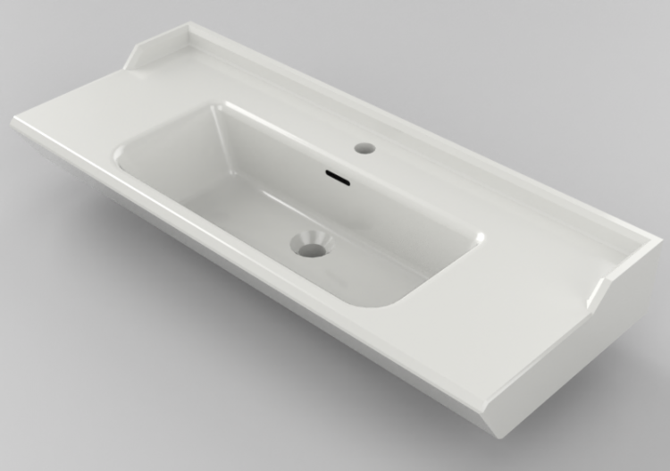 Lavabi 3D - Lavabo ad incasso - Svedbergs - 91035 - ACCA...