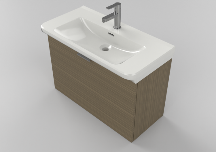 Muebles 3D - Lavabo con mueble - Svedbergs - 8035/13820 -...