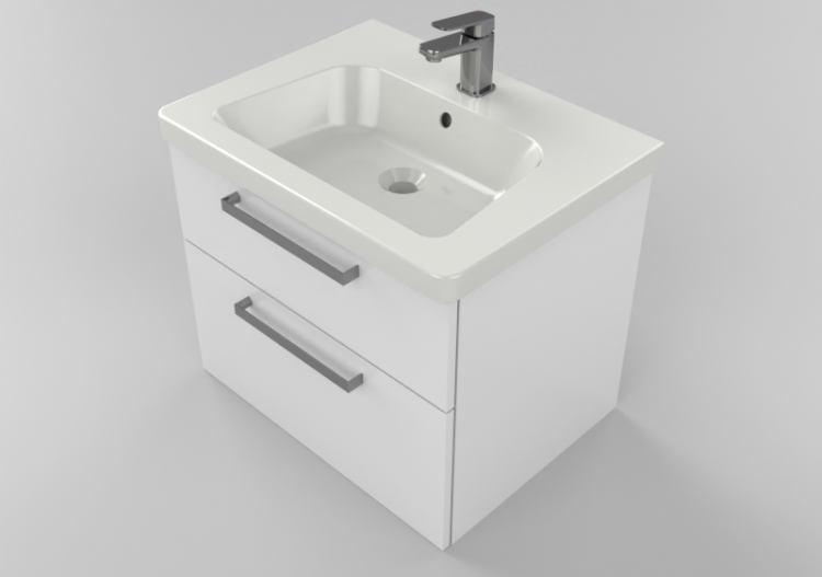 Muebles 3D - Lavabo con mueble - Svedbergs - Grynna...