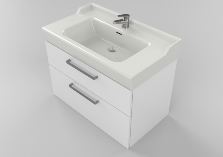 Mobili 3D - Lavabo con mobile - Svedbergs - Stil 80/Signum...