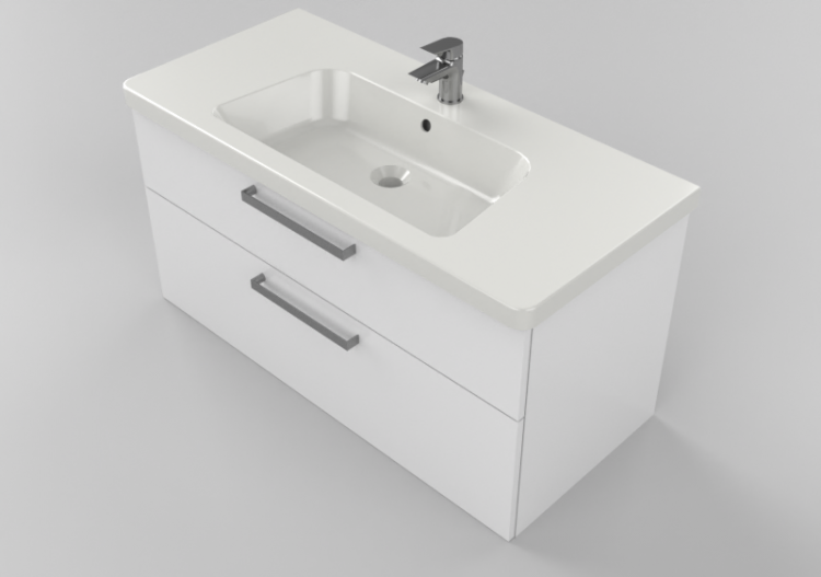 Mobili 3D - Lavabo con mobile - Svedbergs - Grynna...