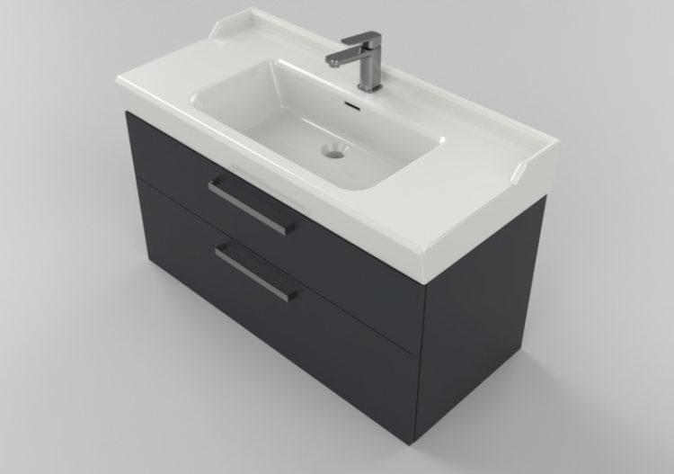 Mobili 3D - Lavabo con mobile - Svedbergs - Stil 100/Signum...