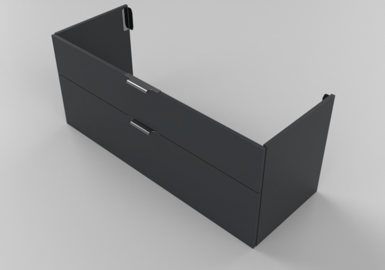 3D Möbel - Doppelter Holzschrank - Svedbergs - 861200 -...