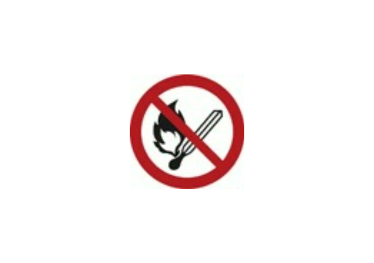 Signs - No smoking or open flames - ACCA software Signs - No smoking or open flames - ACCA software