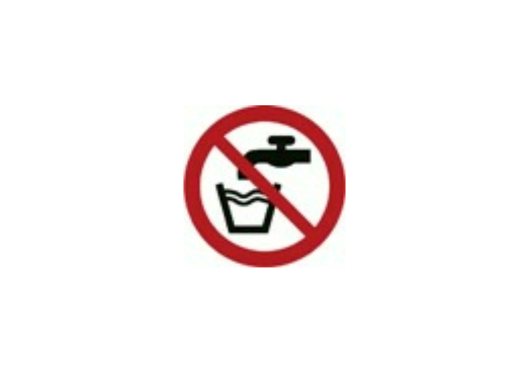 Segnali - Vietato bere acqua non potabile - ACCA software Segnali - Vietato bere acqua non potabile - ACCA software