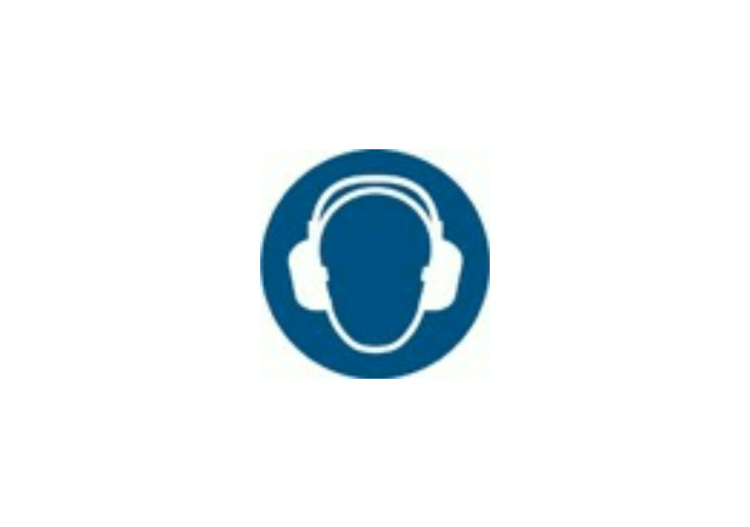 Sinalização - É obrigatório o uso de protetores auriculares... Sinalização - É obrigatório o uso de protetores auriculares...