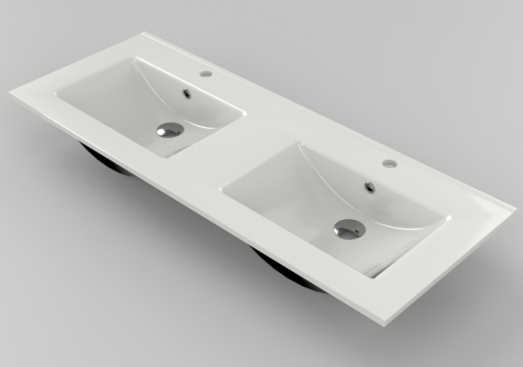3D Sinks - Wash basin 120x46,5cm – Dekker – Alvaro – 180205...