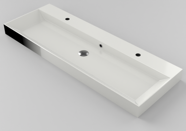 Lavabi 3D - Lavabo 125x45cm – Dekker – Cortona – 180374 -...
