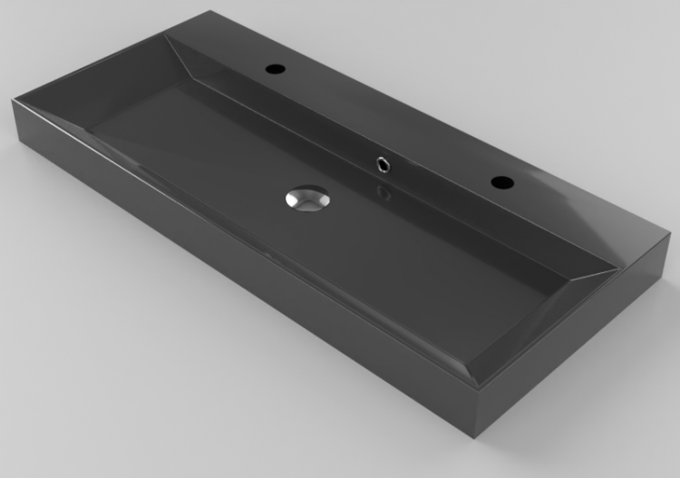 3D Sinks - Wash basin 100x45cm – Dekker – Cortona – 180376...