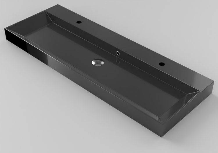 3D Sinks - Wash basin 125x45cm – Dekker – Cortona – 180378...