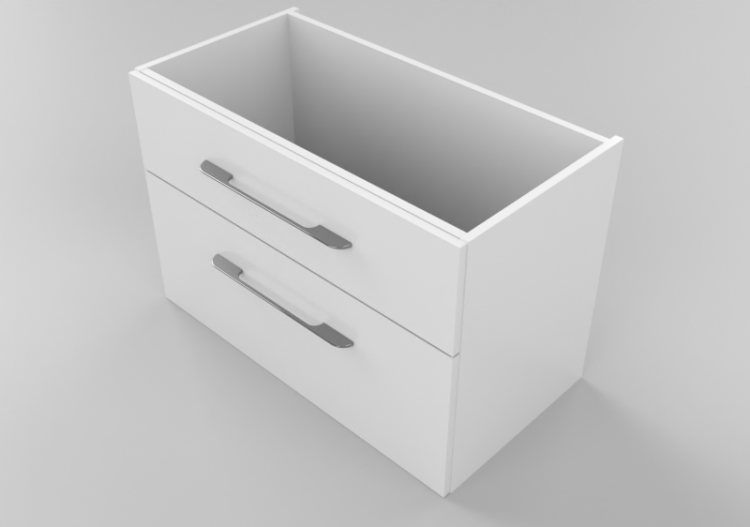 3D Möbel - Waschbeckenunterschrank - Dekker - Vittoria -...
