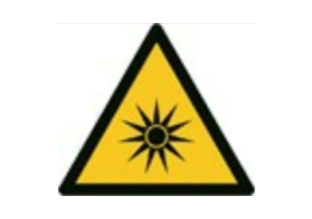 Signs - Danger optical radiation