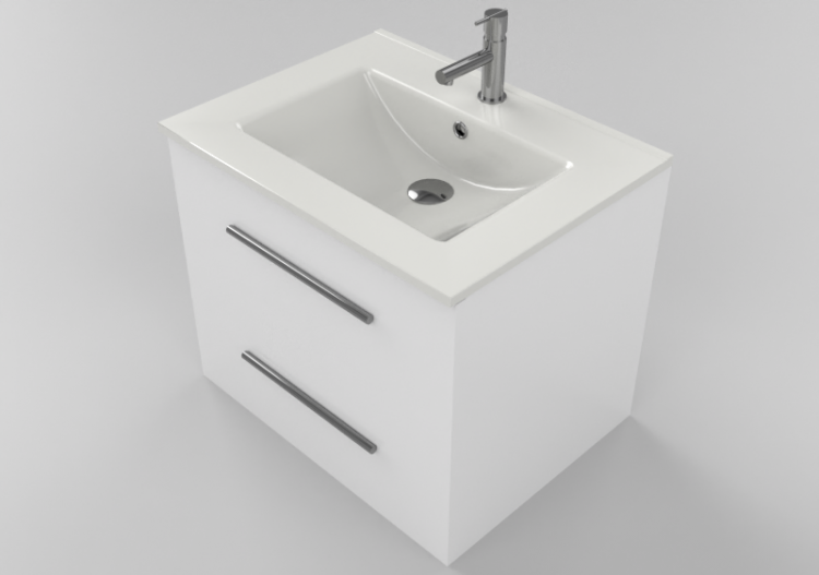 3D Furniture - Wash basin cabinet with tap - Dekker –...