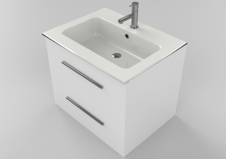 Mobili 3D - Mobile con lavabo e rubinetto - Dekker – Pesaro...