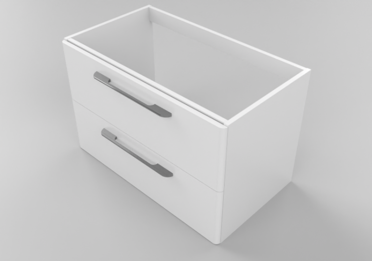 Móveis 3D - Móvel para pia de banheiro – Dekker – Klea -...