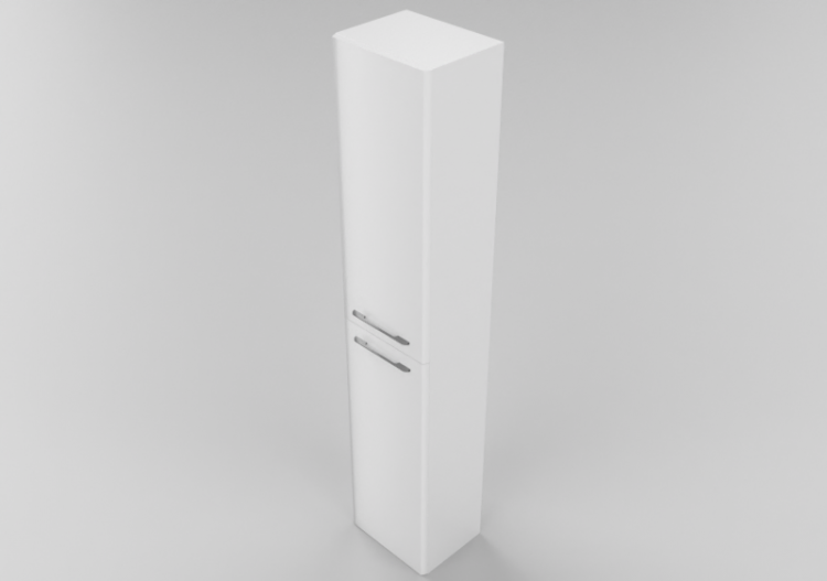 3D Möbel - Badezimmer-Säulenschrank - Dekker - Klea -...