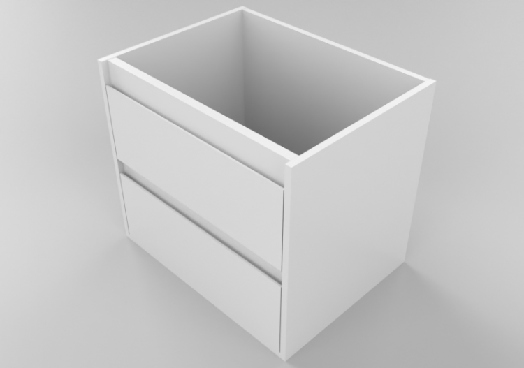 3D Möbel - Waschbeckenunterschrank - Dekker –Desire -...