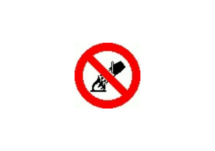 Señales - Prohibido apagar con agua - ACCA software Señales - Prohibido apagar con agua - ACCA software