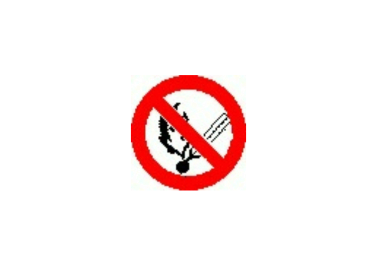 Señales - Prohibido usar llamas libres - ACCA software Señales - Prohibido usar llamas libres - ACCA software