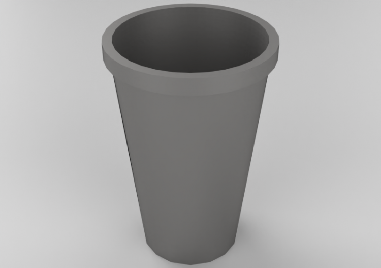Benches and Planters 3D - Flowerpot - Nola - Folke Tall -...