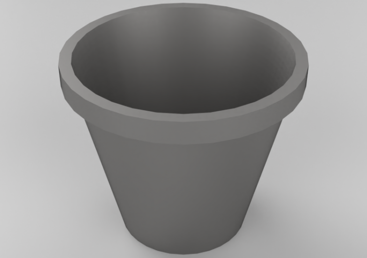 Benches and Planters 3D - Flowerpot - Nola - Folke Small -...