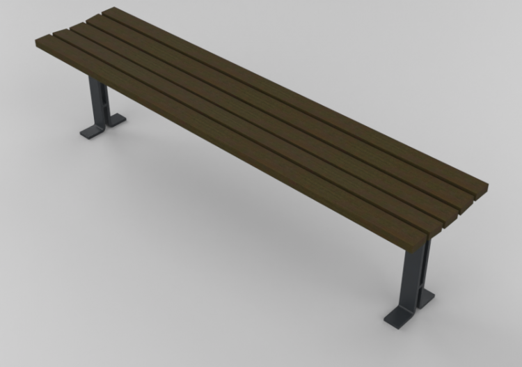 Panchine e Fioriere 3D - Panchina in legno - Nola - Kajen -...