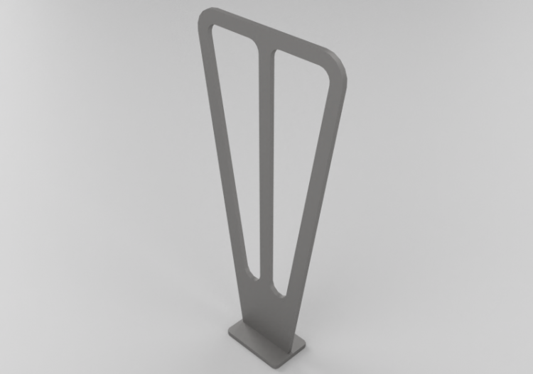 Accesorios 3D - Bolardo de acero - Nola - Duo - ACCA...
