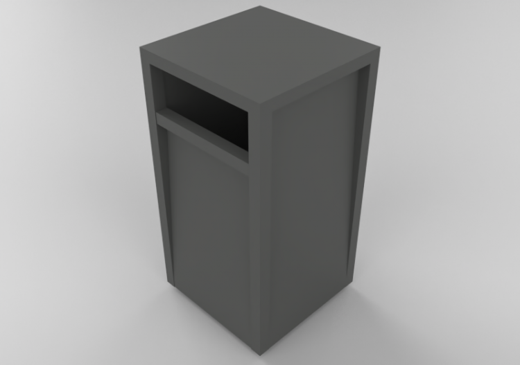 配饰 - Waste basket - Nola - Frame - ACCA software