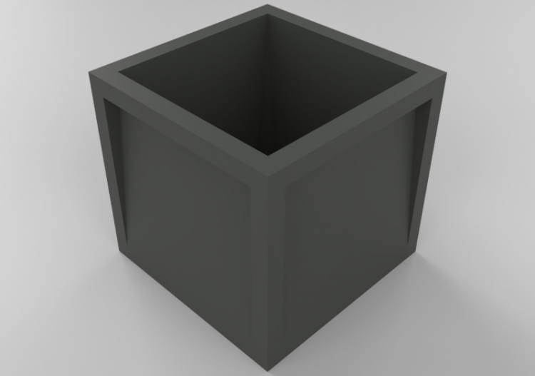 3D Zubehör - Blumenkasten - Nola - Frame - ACCA software