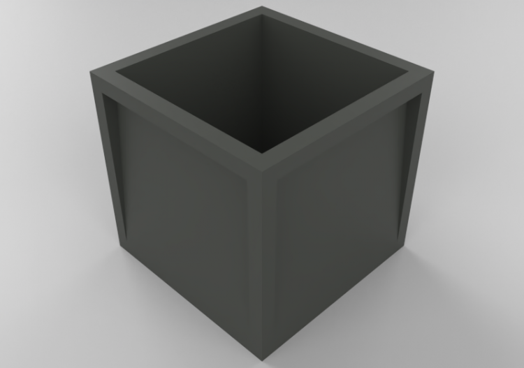 3D Zubehör - Blumenkasten - Nola - Frame - ACCA software