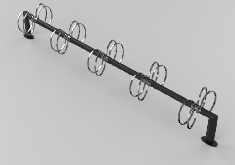 配饰 - 10 bike parking rack - Nola - Goggle - ACCA software