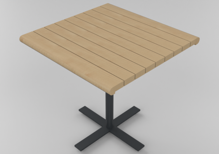 Acessórios 3D - Mesa de madeira - Nola - Kalmar - ACCA...
