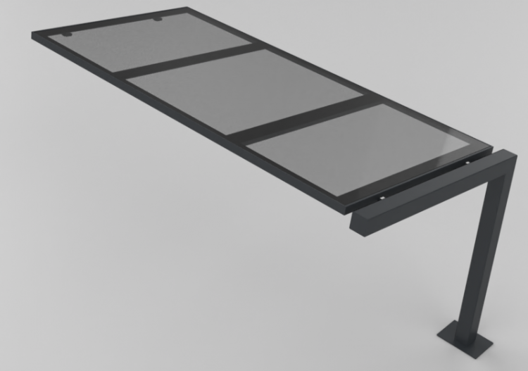 Accessori 3D - Pensilina per biciclette - Nola - Mobilia -...
