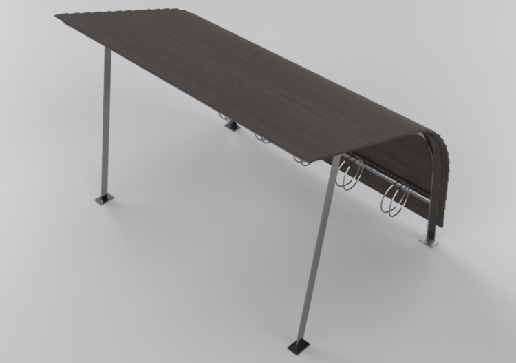 Accessoires 3D - Abri vélo - Nola - Revet - ACCA software