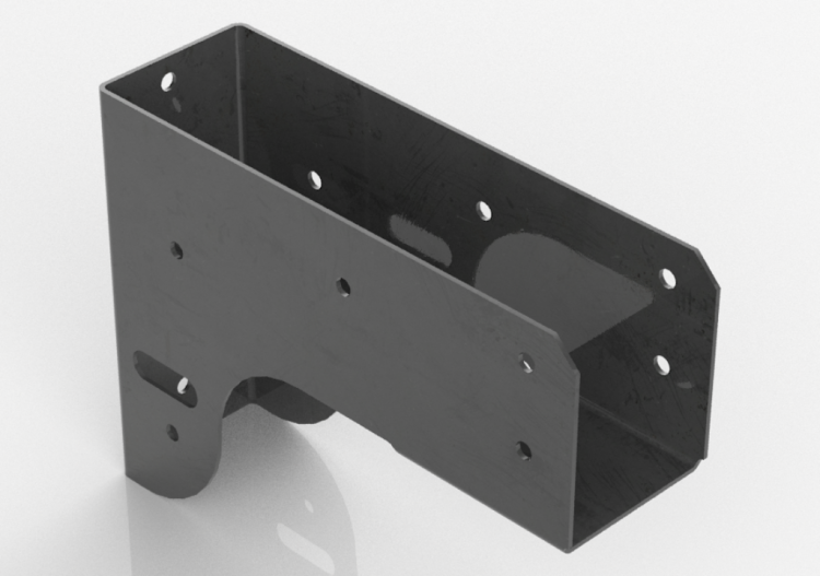 Steel corner support - ACCA software