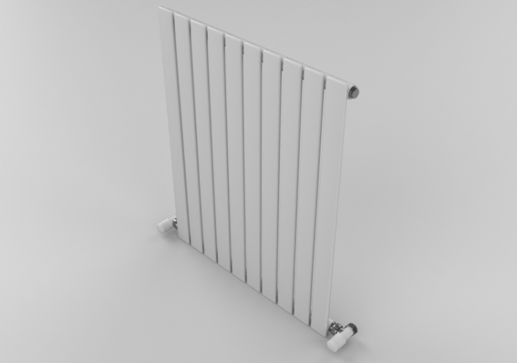 Radiateur et Ventilateur-convecteur 3D - Radiateur en acier...