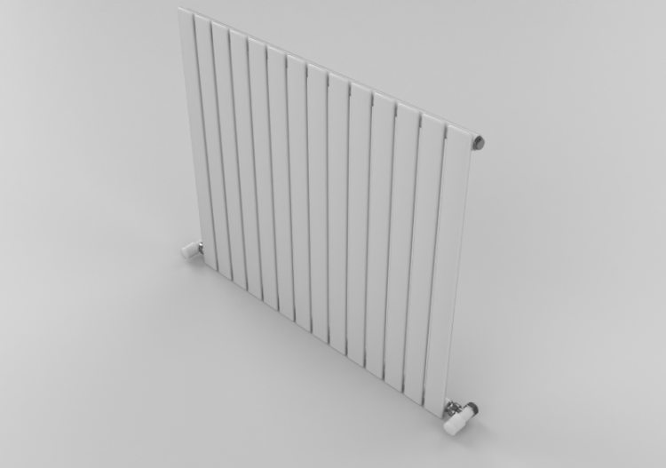 Radiateur et Ventilateur-convecteur 3D - Radiateur en acier...