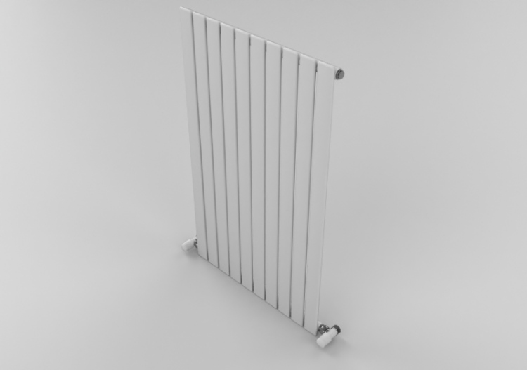 Radiator and fan coil units 3D - Steel radiator - Senia...