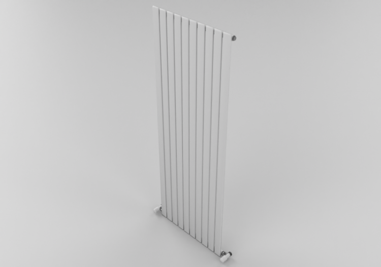 Radiateur et Ventilateur-convecteur 3D - Radiateur en acier...