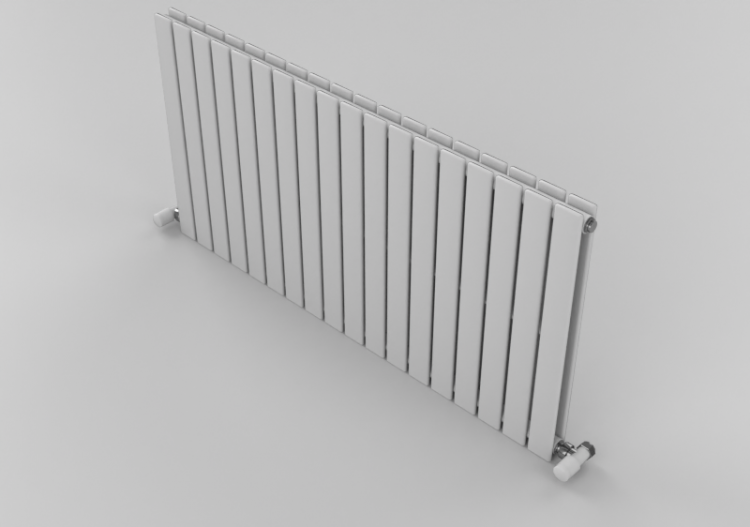 Radiateur et Ventilateur-convecteur 3D - Radiateur en acier...