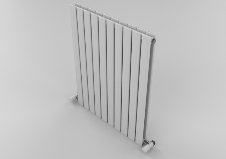 Radiateur et Ventilateur-convecteur 3D - Radiateur en acier...