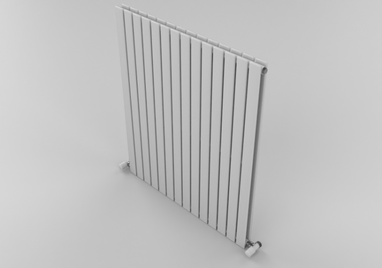 Radiateur et Ventilateur-convecteur 3D - Radiateur en acier...