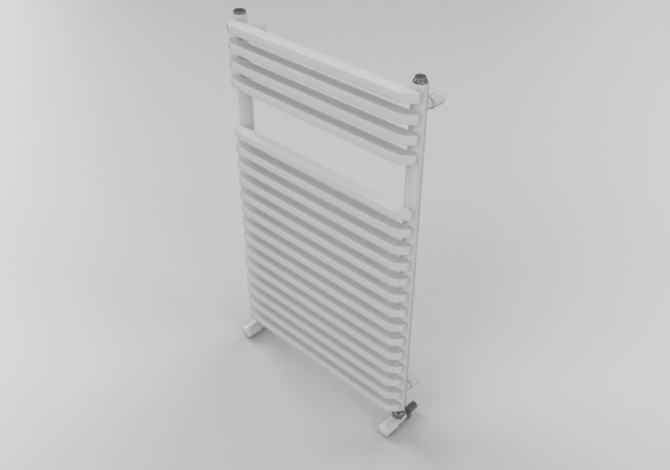 Radiador y Ventilconvector 3D - Calentador de toallas de...