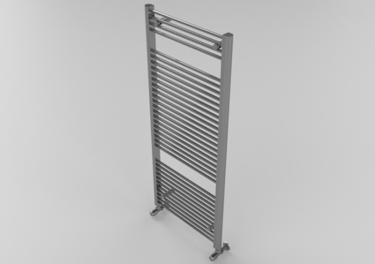 Radiador e Ventiloconvectores 3D - Toalheiro térmico de aço...
