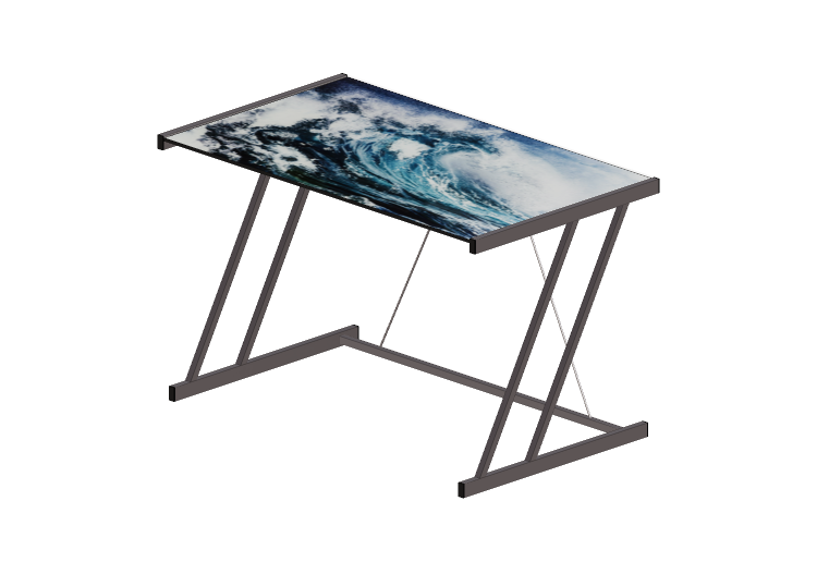 Mesas 3D - Escrivaninha de metal - Kare - Mundi - 82729 -... Mesas 3D - Escrivaninha de metal - Kare - Mundi - 82729 -...