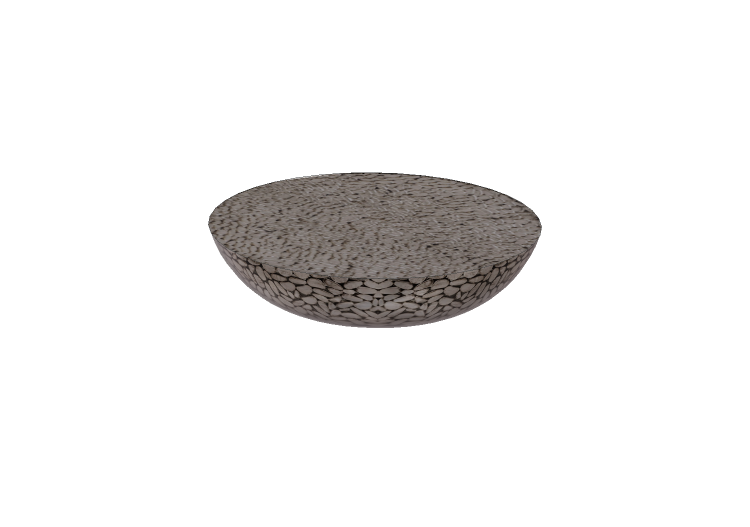 Tables 3D - Table en métal - Kare - Pebbles - 82974 - Kare Tables 3D - Table en métal - Kare - Pebbles - 82974 - Kare