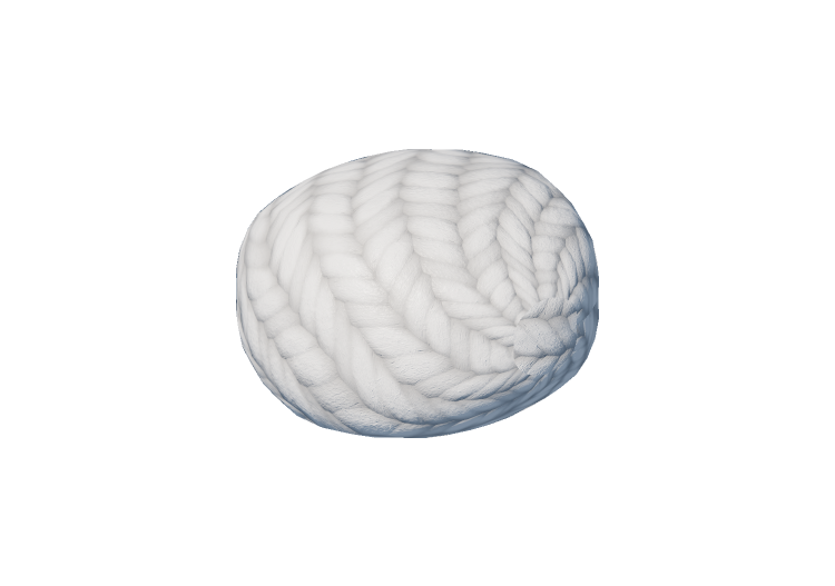 Divans 3D - Pouf en tissu - Kare - Ovillo - 82805 - Kare Divans 3D - Pouf en tissu - Kare - Ovillo - 82805 - Kare