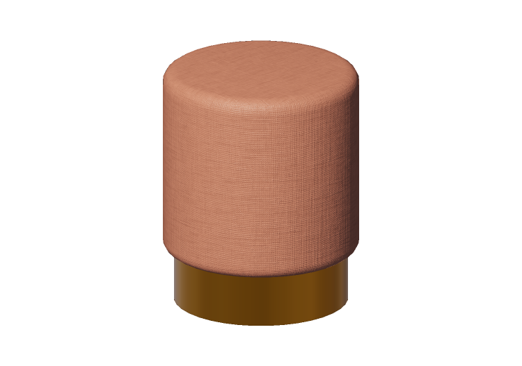 Poltronas y Sofás 3D - Taburete de tela - Kare - Cherry -... Poltronas y Sofás 3D - Taburete de tela - Kare - Cherry -...